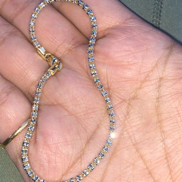 10k REAL GOLD ice chain NOT PLATED Free appraisal & poshmark authenticate incl. - Picture 6 of 11